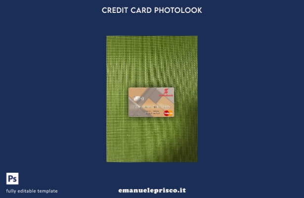 modello frontale photolook mastercard Jamaica Scotiabank stile verificato